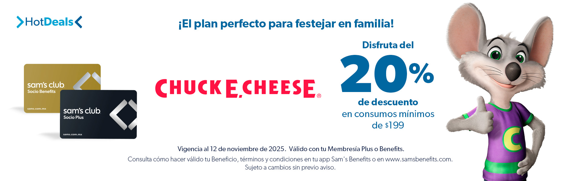 Sam's Club samsclub samsbenefits hazte socio cine viajes hot deals restaurantes educacion ropa accesorio mascotas salud entretenimiento fitness puntos